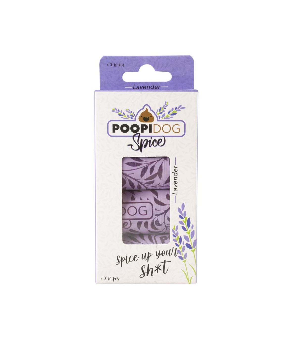 Woreczki na odchody Spice lavender 4x15 szt