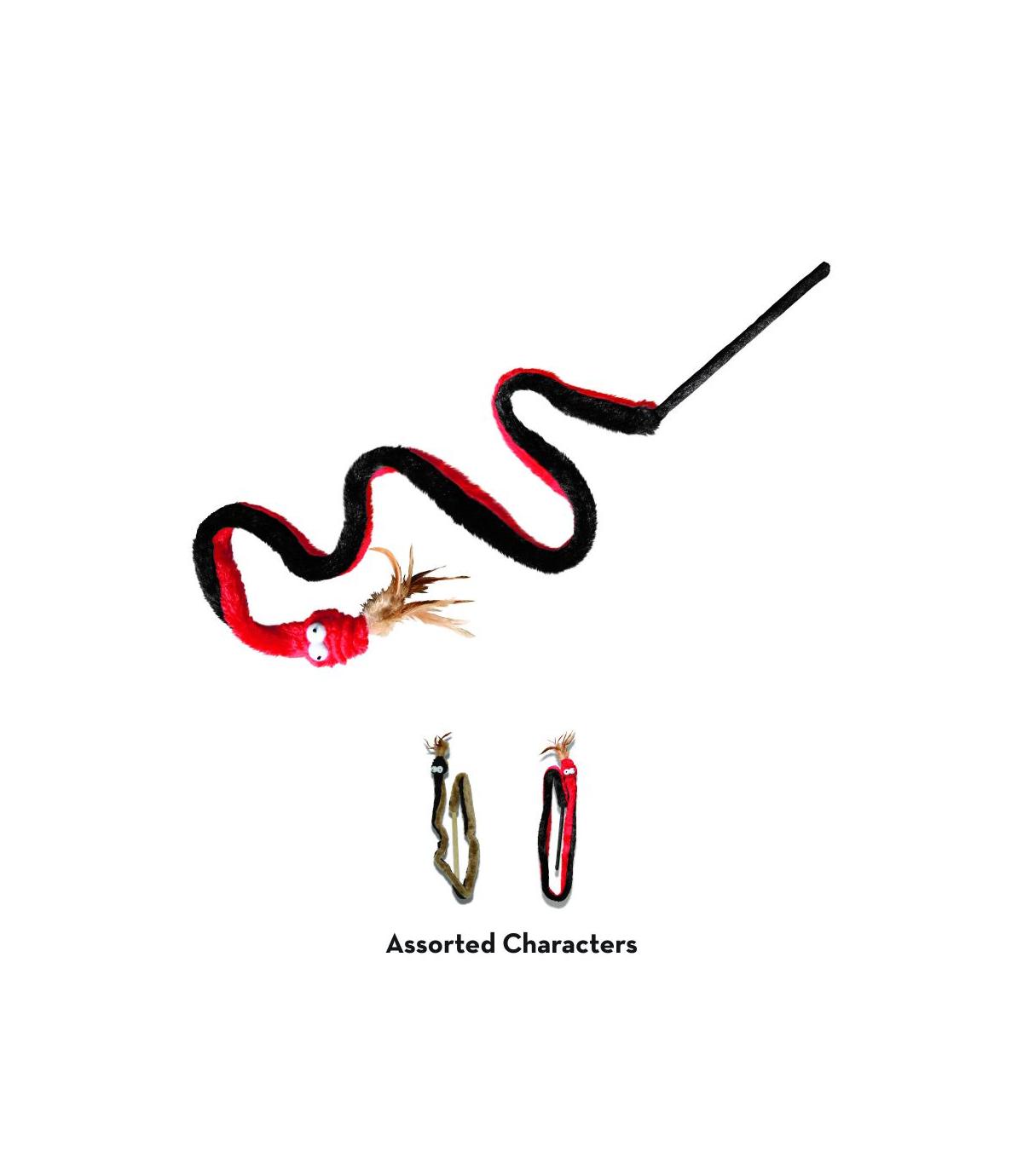 Snake Teaser Kong Cat