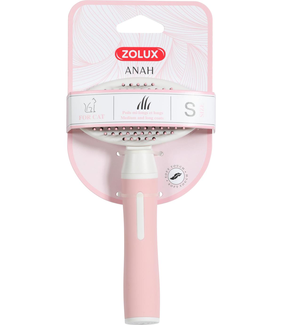 Miękka szczotka z wysuwanymi igłami S Anah