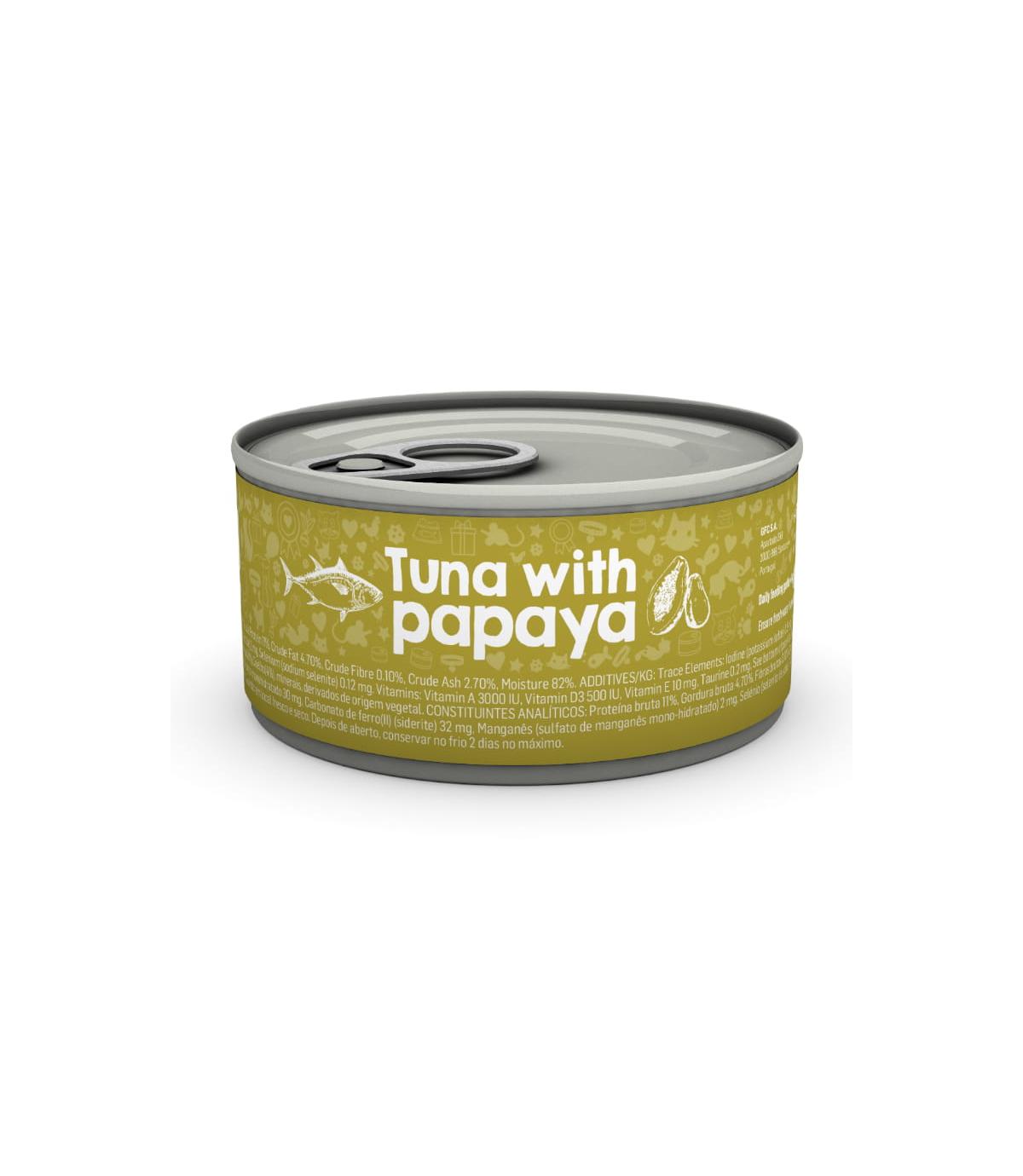 Naturea Tuna with papaya 85g