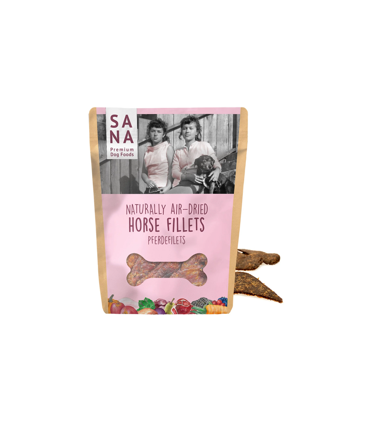 SANADog Horse Fillets 100g