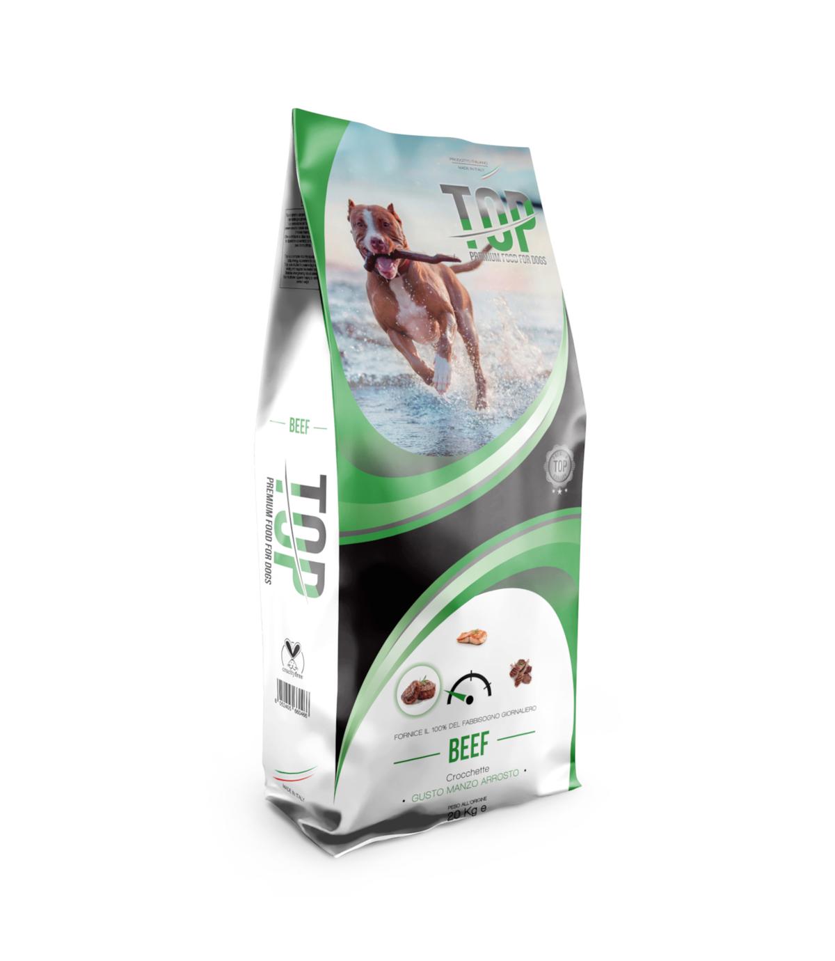 Top Premium z Wołowiną 20kg M/L