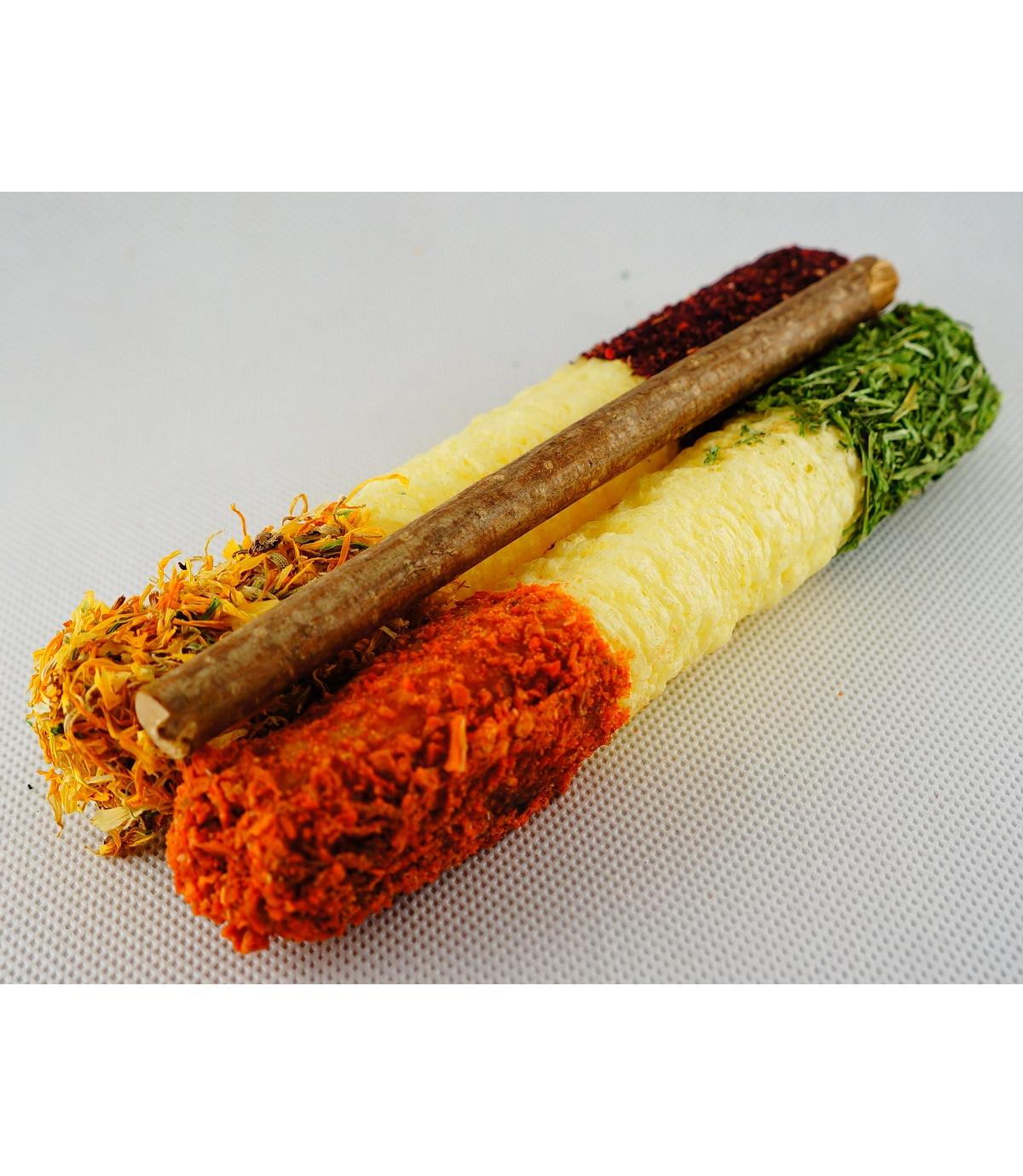 Przysmak kukurydziany z leszczyną