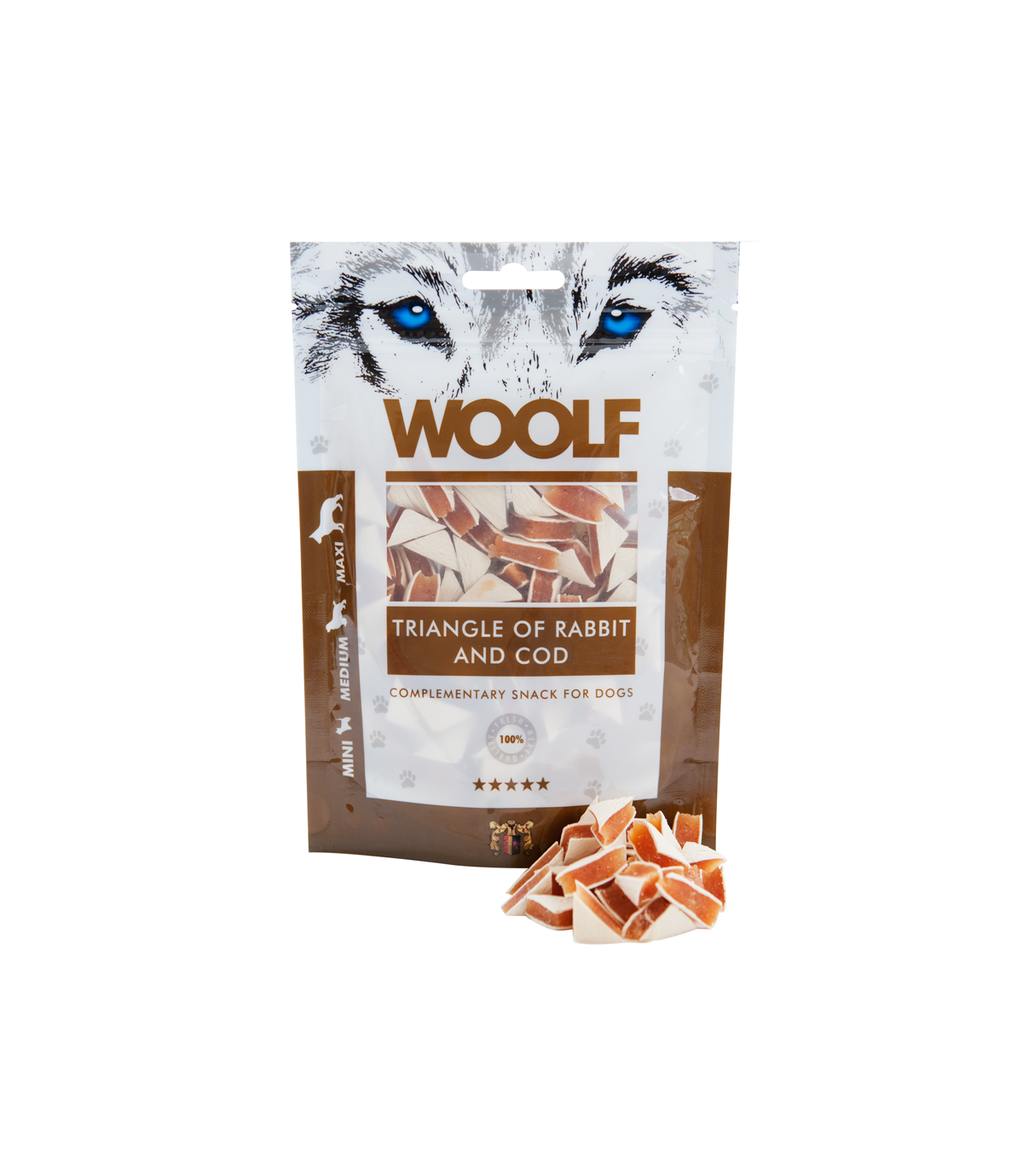 Woolf Triangle of Rabbit and Cod 100g