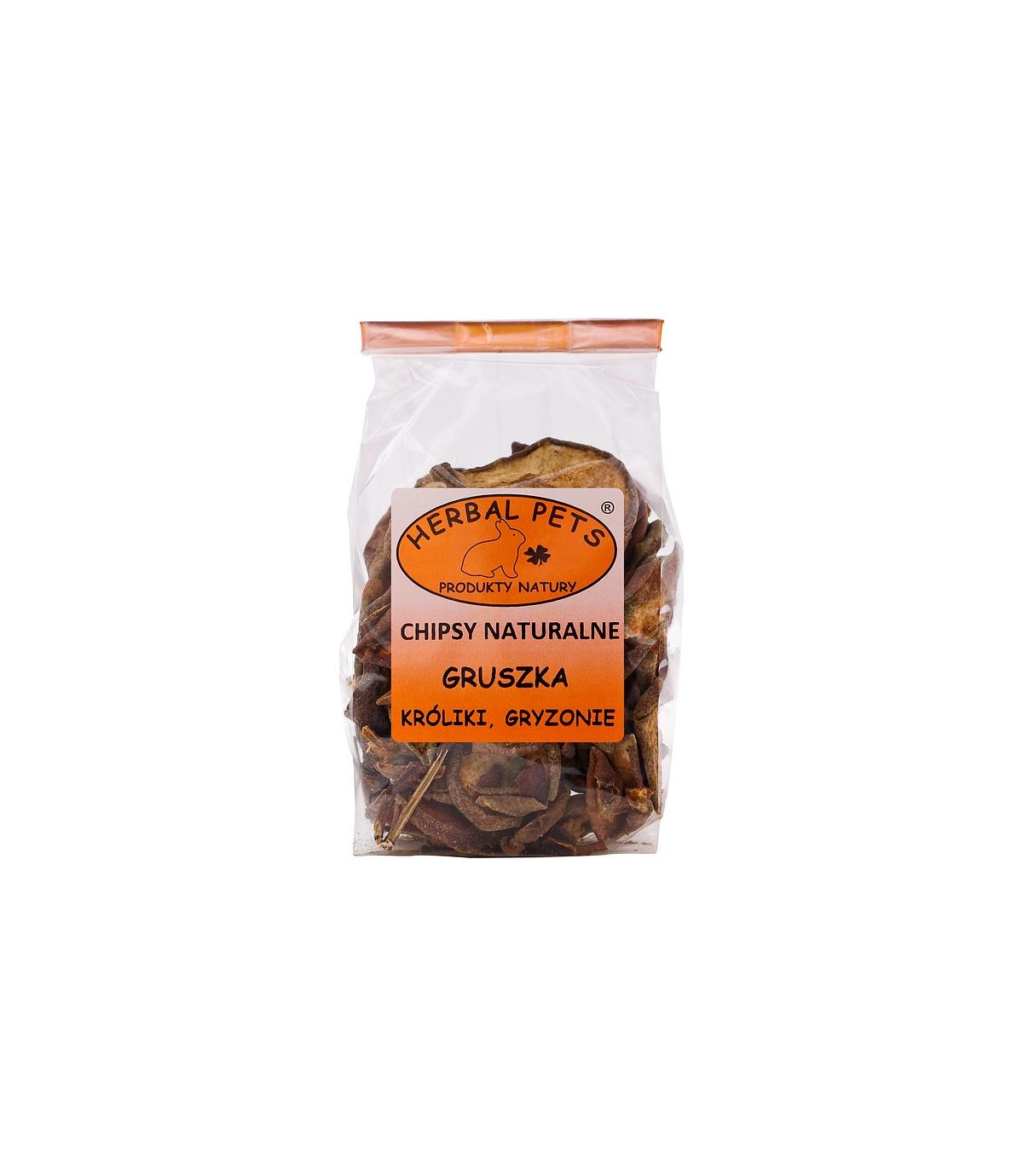 Chipsy naturalne gruszka 75g