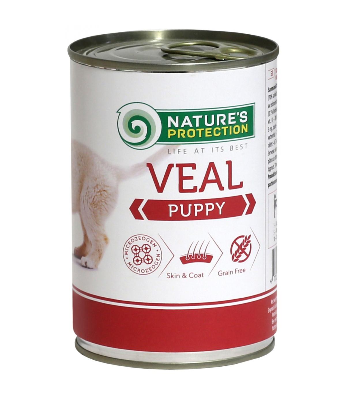Nature's Protection Puppy Veal 400g