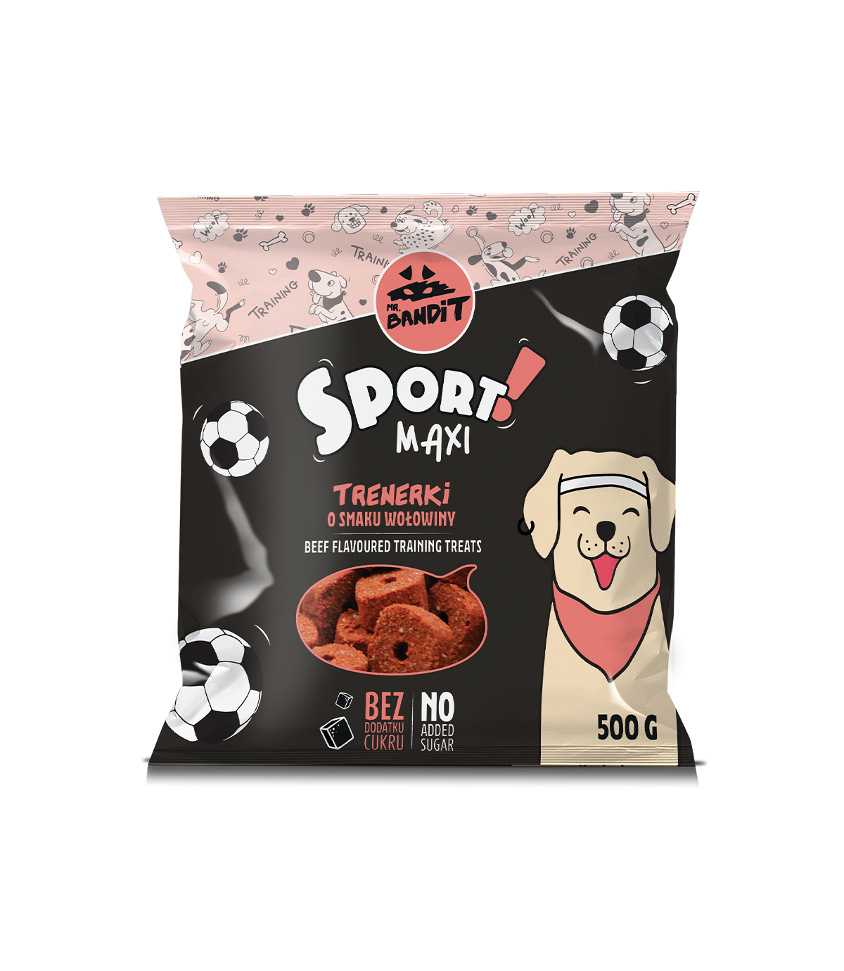 Mr. Bandit Sport Maxi o smaku wołowiny 500g