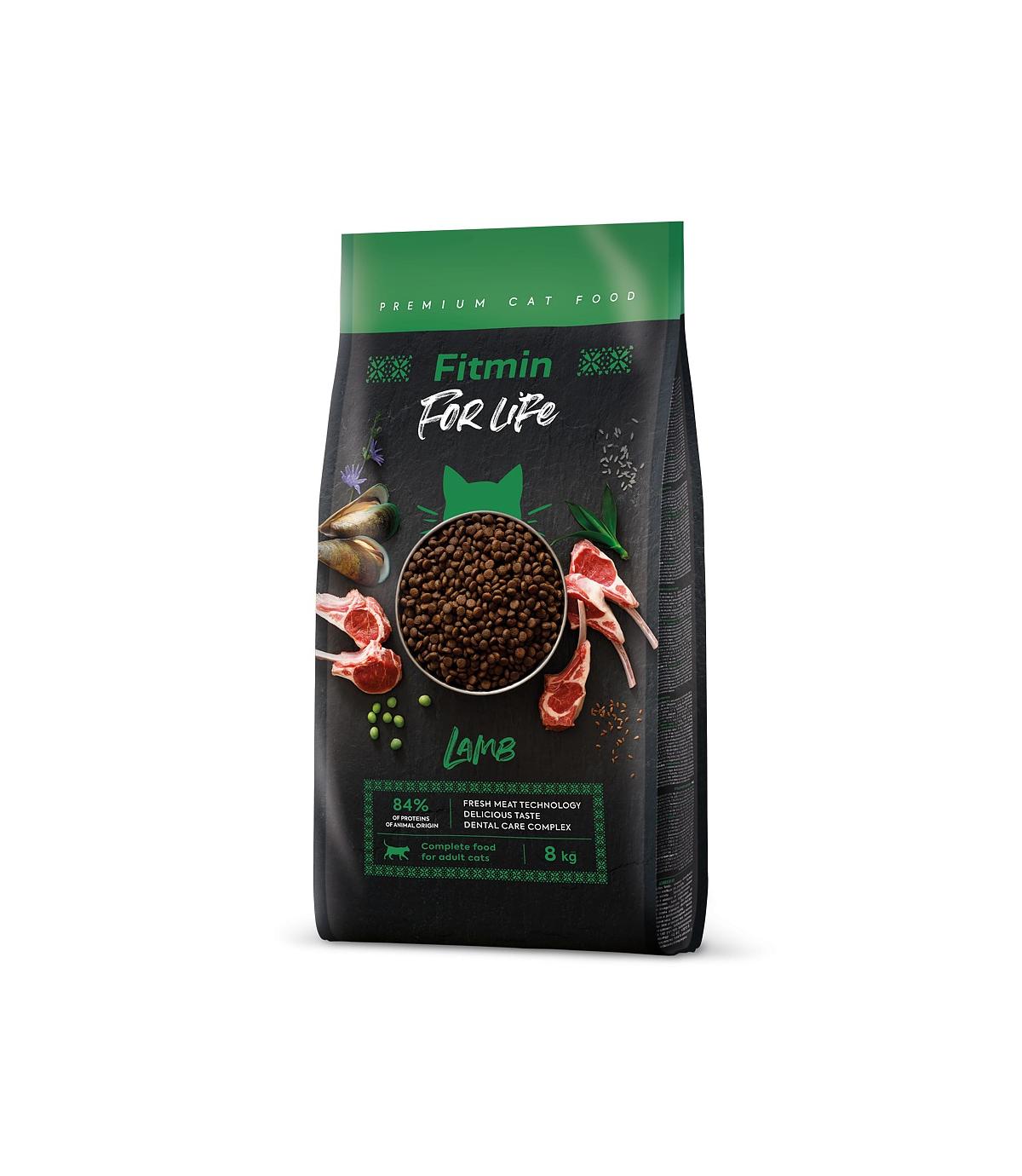 Fitmin For Life Cat Lamb 8kg