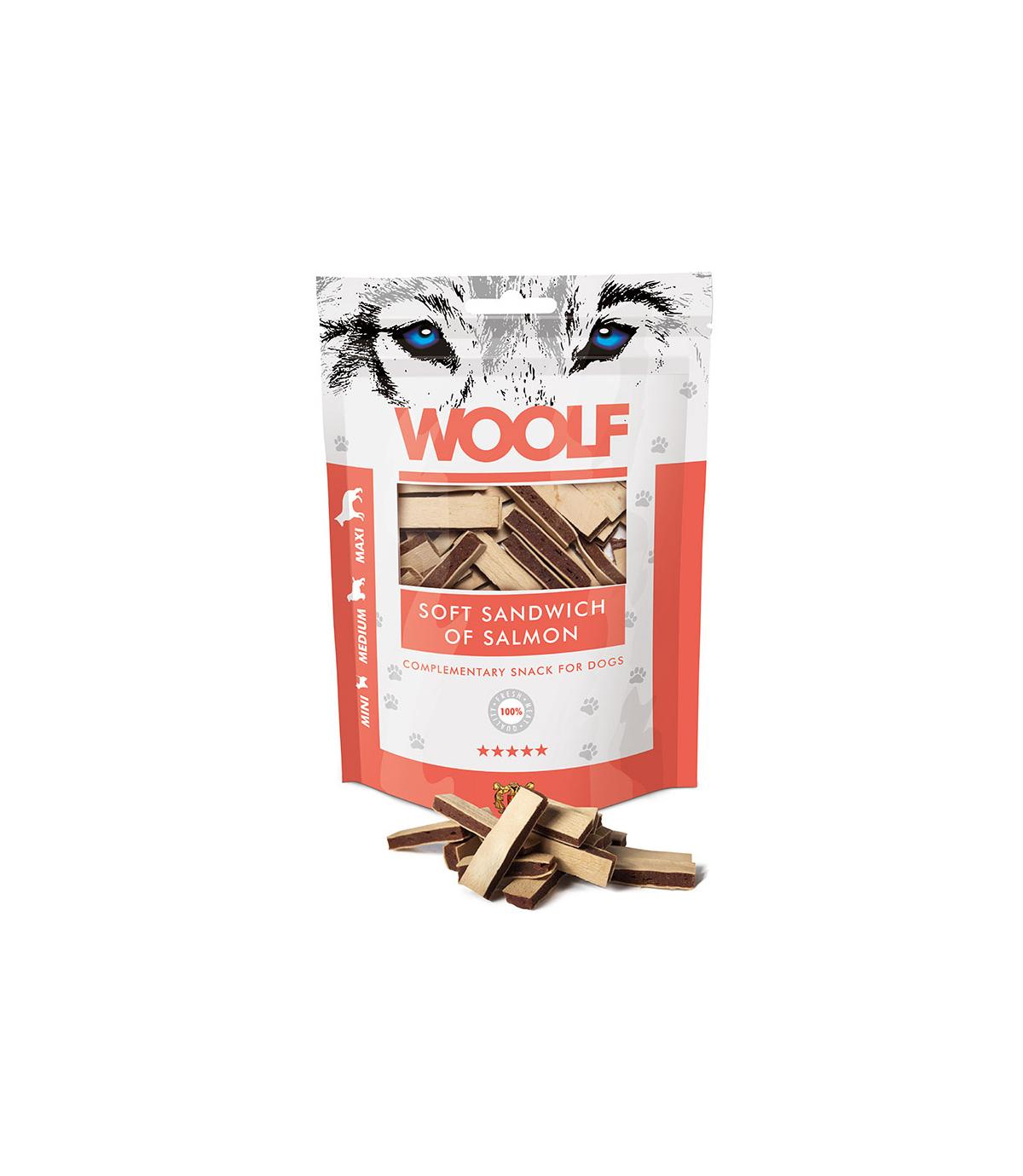 Woolf Soft Sandwich of Salmon 100g