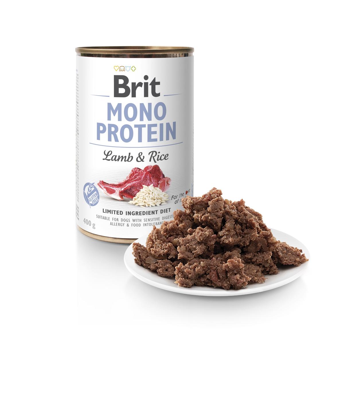 Brit Mono Protein Lamb & Rice 400g