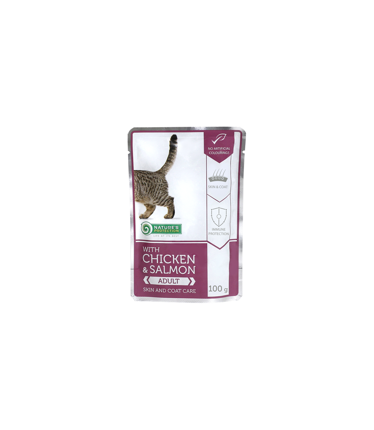 Nature’s Protection Adult Chicken & Salmon Skin and Coat Care 100g