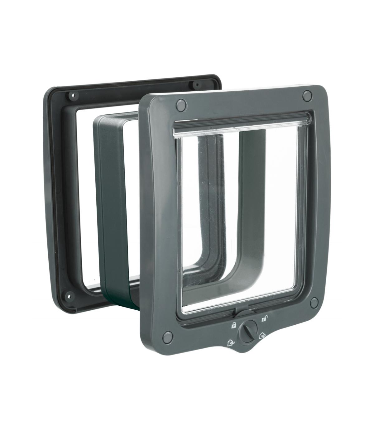 Dwustronne drzwiczki wahadłowe 4-Way XL z tunelem 24×28cm