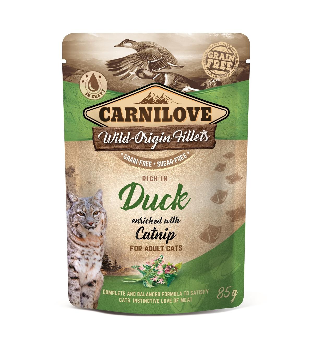 Carnilove Cat Duck & Catnip Adult Cats 85g