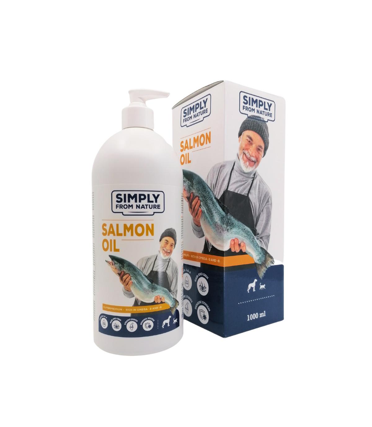 Simply from Nature Olej z łososia 1000ml