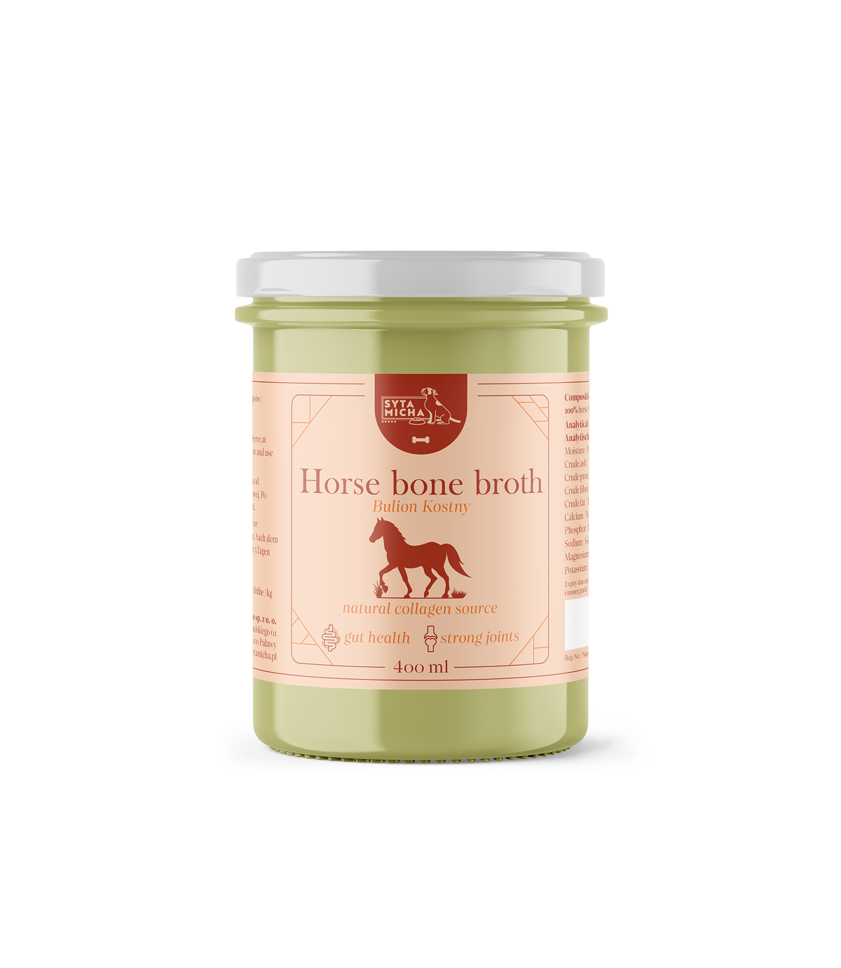 Syta Micha Bulion z kości końskich 400ml