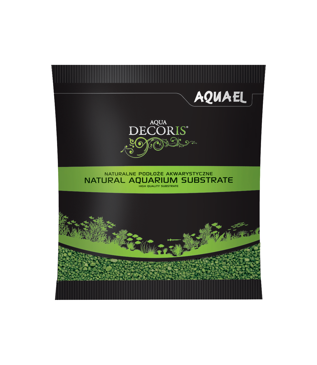 Żwirek Aqua Decoris 2-3mm zielony 1kg