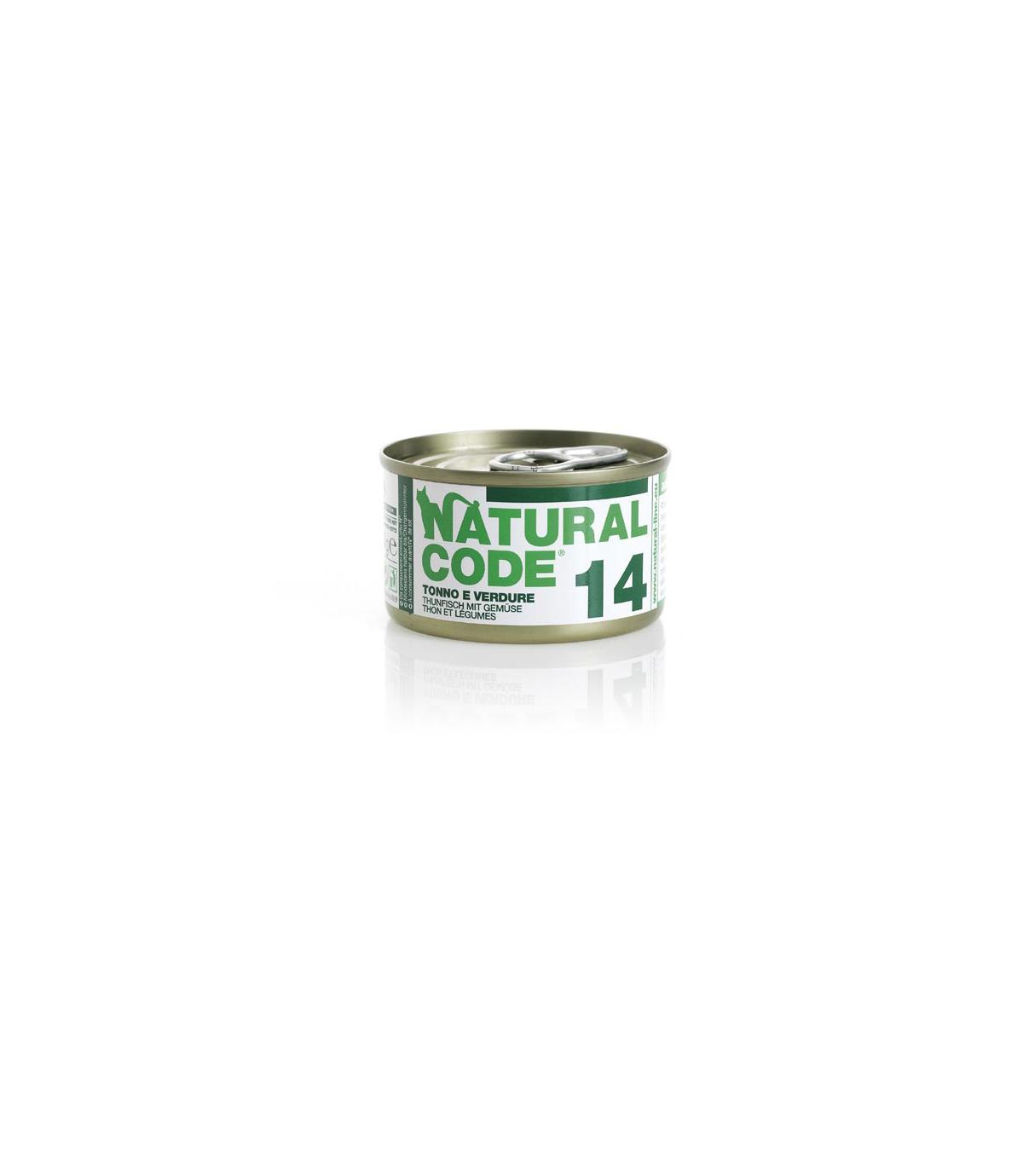 Natural Code Cat 14 Tuna and vegetables 85g