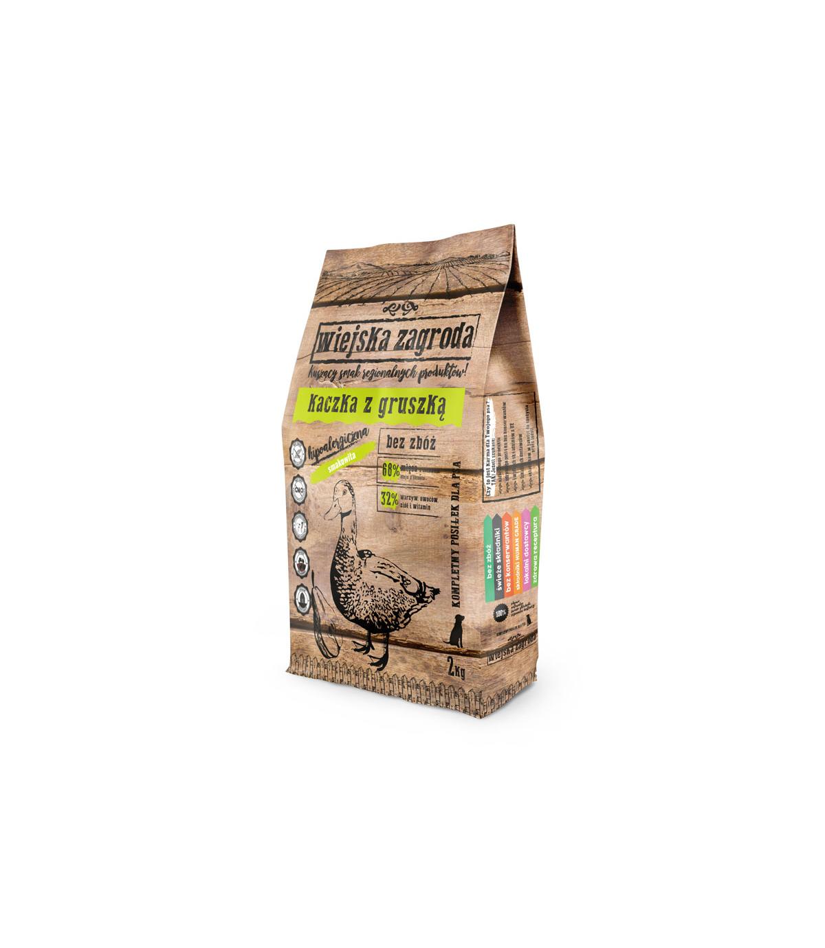 Wiejska Zagroda kaczka z gruszką 2kg
