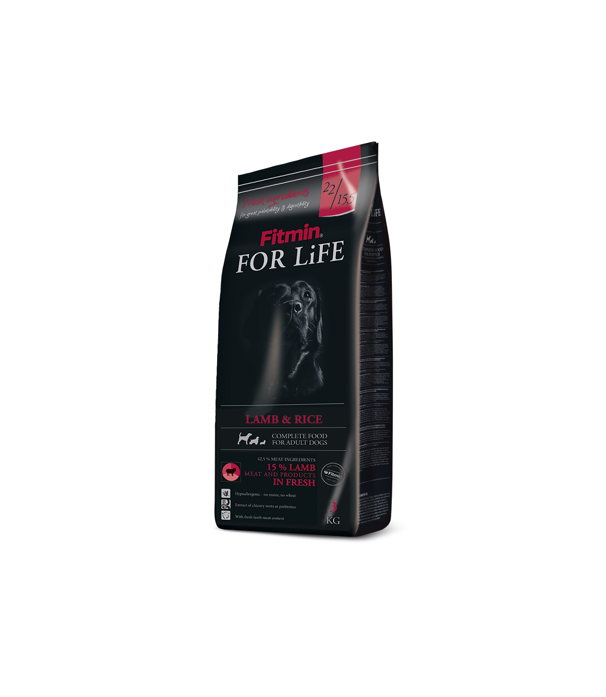 Fitmin For Life Adult Lamb&Rice 3kg