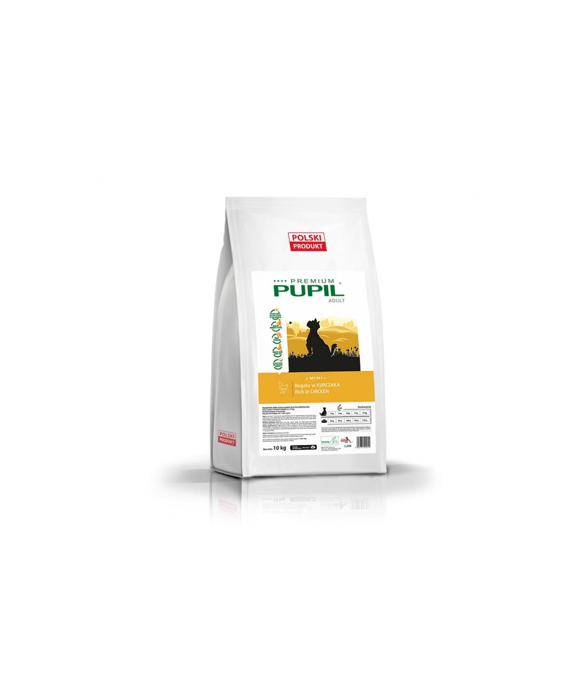 PUPIL Premium Adult Mini Bogata w kurczaka 10kg