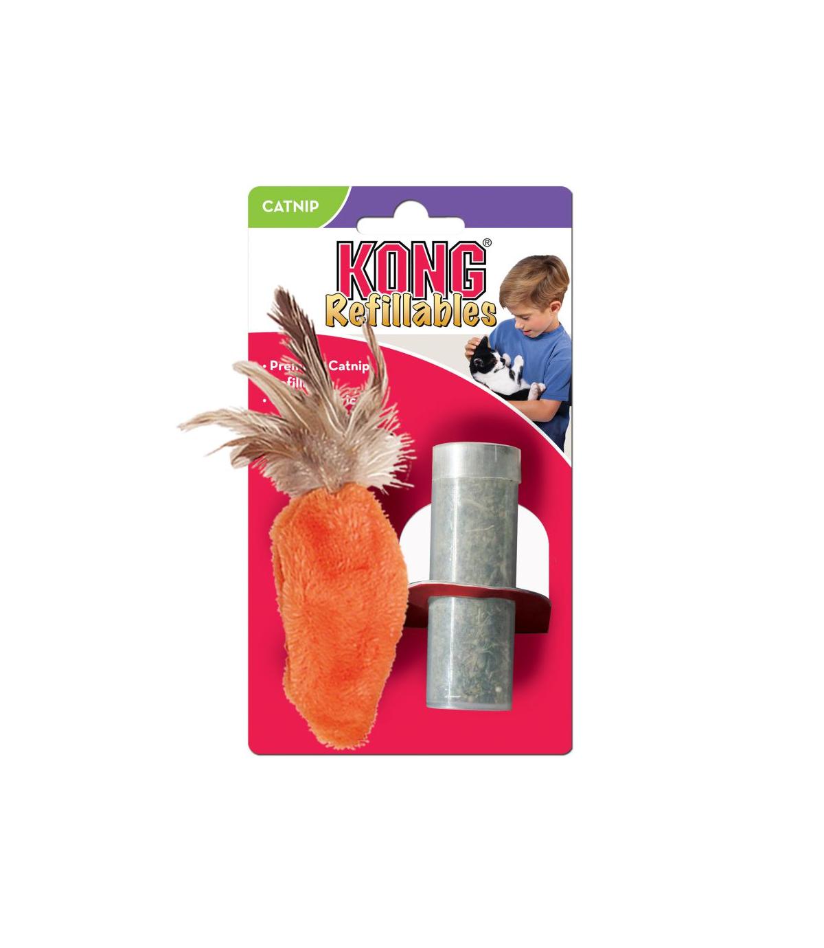 Refillables Carrot Kong Cat