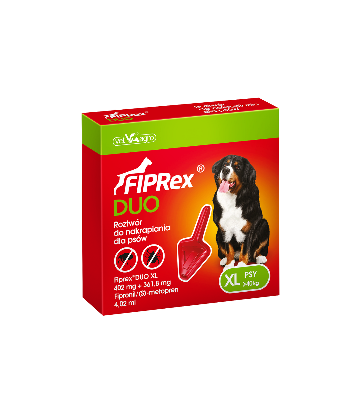 Krople FIPRex Duo XL (od 40kg) 1 sztuka