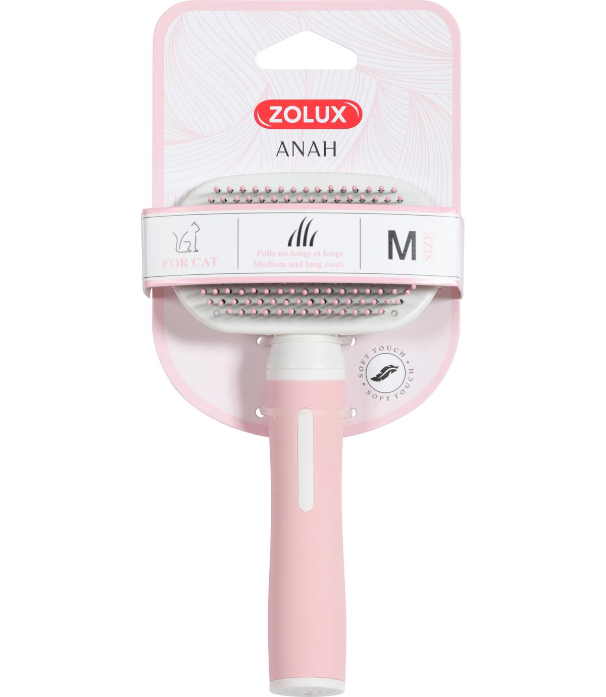 Miękka szczotka dla kotów M Anah