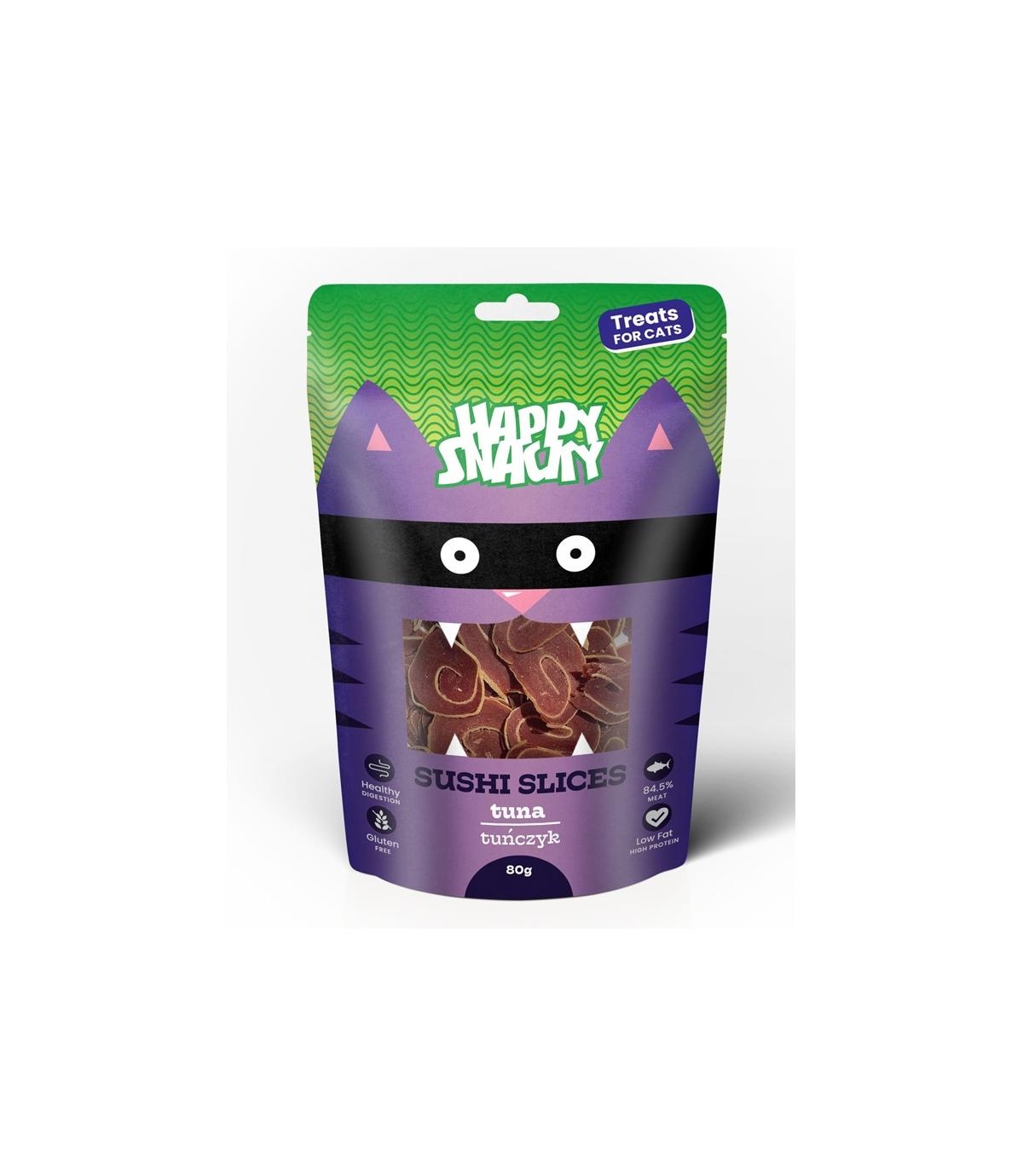 Happy Snacky Plasterki Sushi z tuńczyka 80g