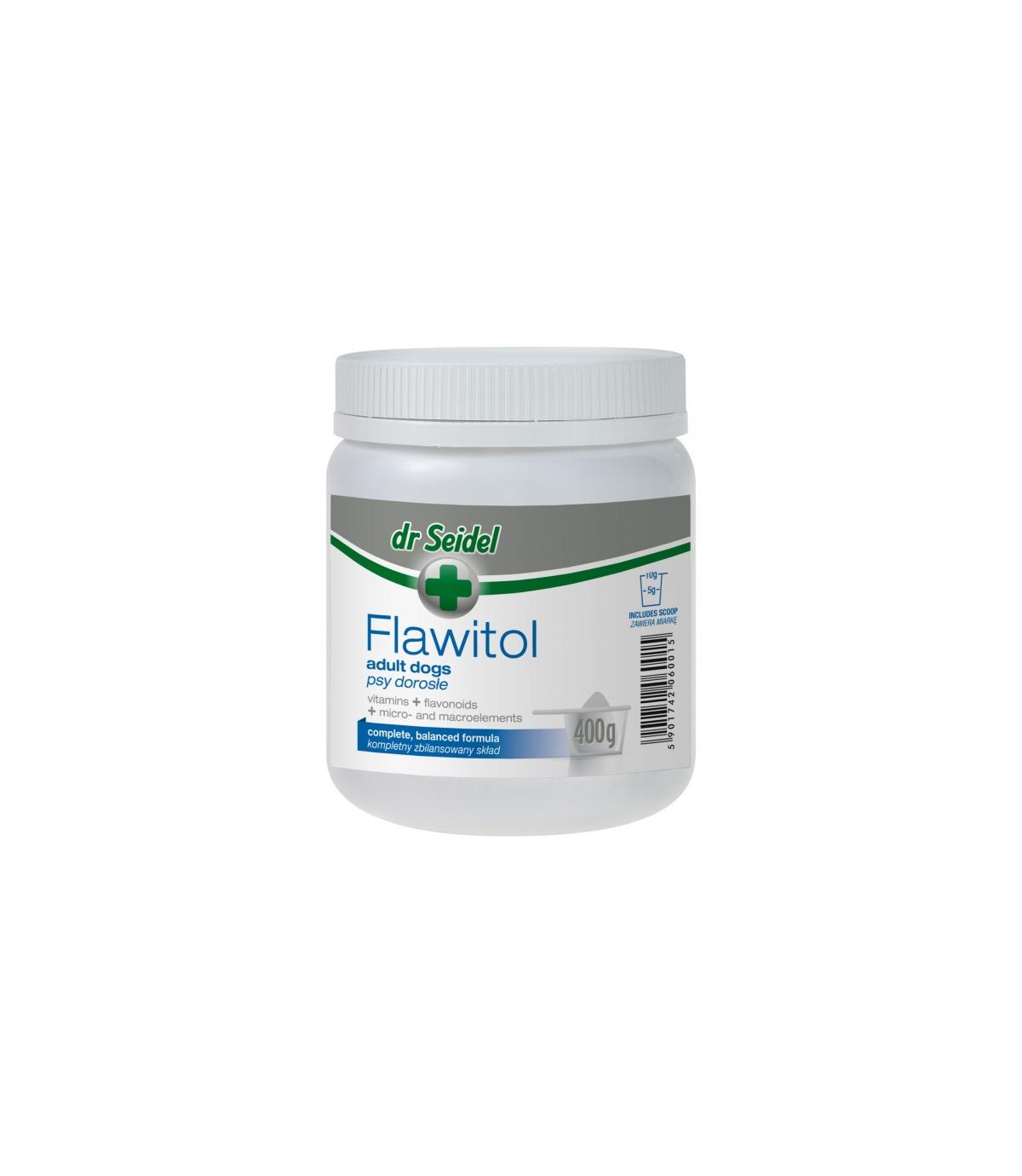 Flawitol dla psów dorosłych - proszek - 400g