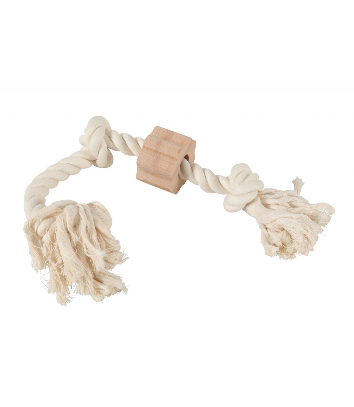 Sznur Wild 3 z drewnianym krążkiem i węzłami