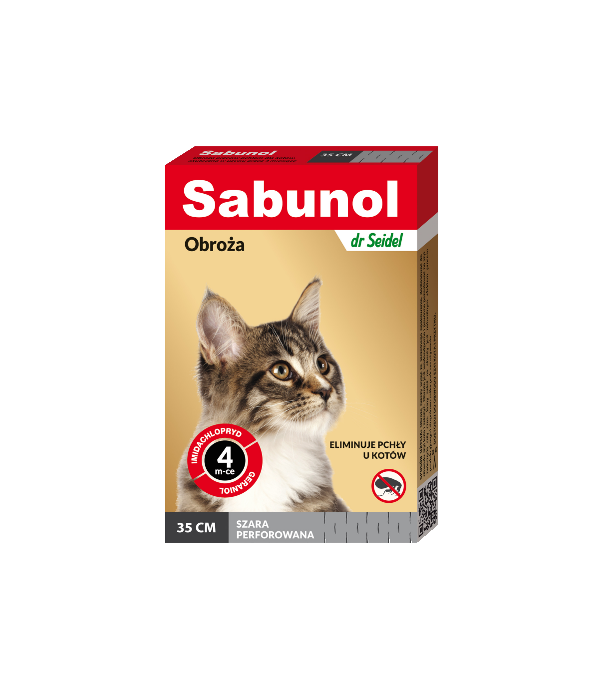 Sabunol obroża dla kota 35cm