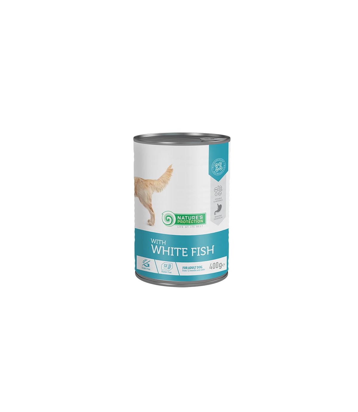 Nature's Protection Adult Sensitive White Fish 400g