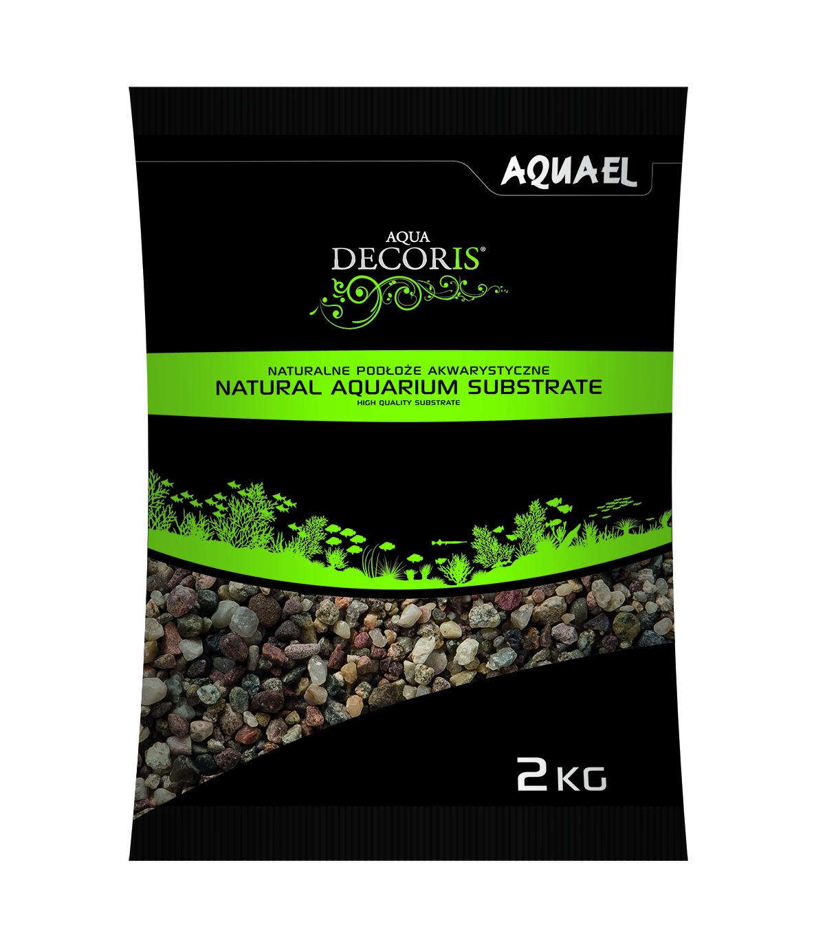 Natural Multicolored Gravel 3-5mm 2kg