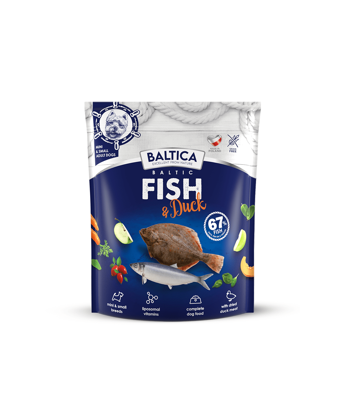 Baltica Fish With Duck S 1kg