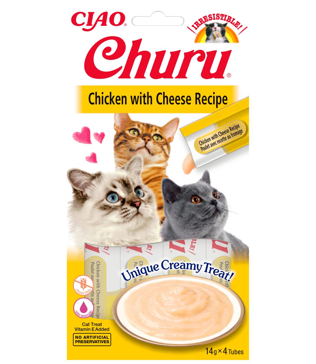 Churu Cat Chicken with Cheese Recipe 4x14g