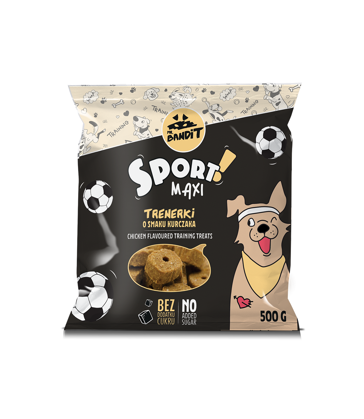 Mr. Bandit Sport Maxi o smaku kurczaka 500g