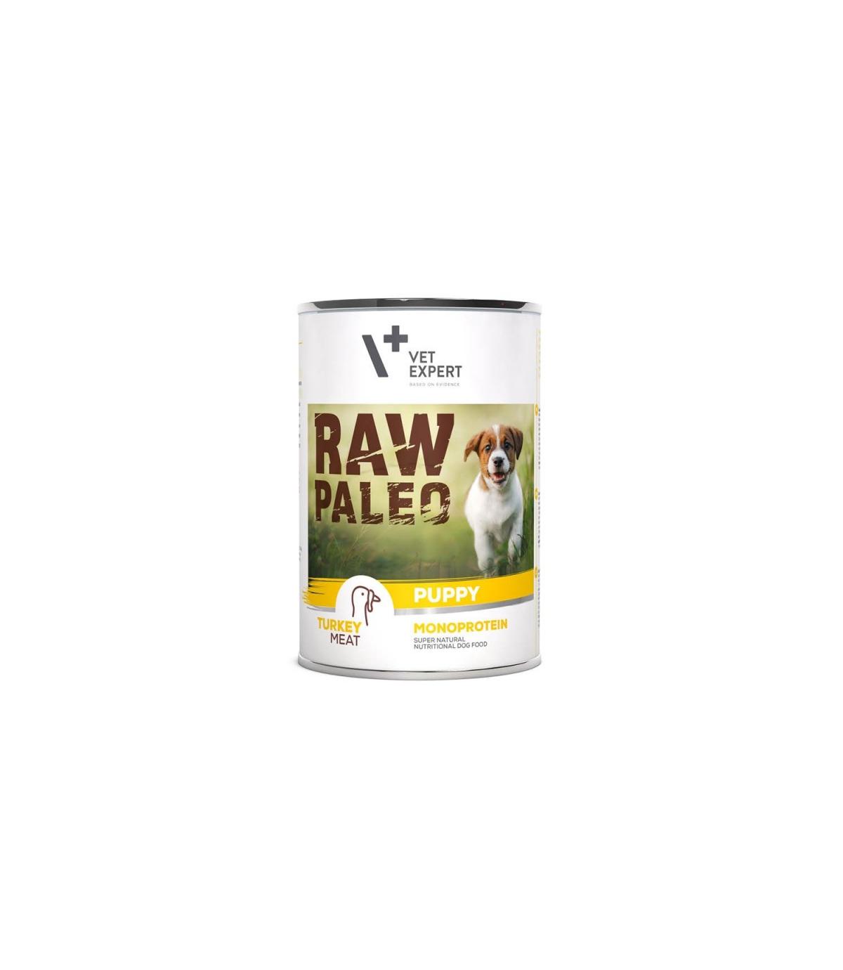 Raw Paleo Dog Puppy Turkey 400g