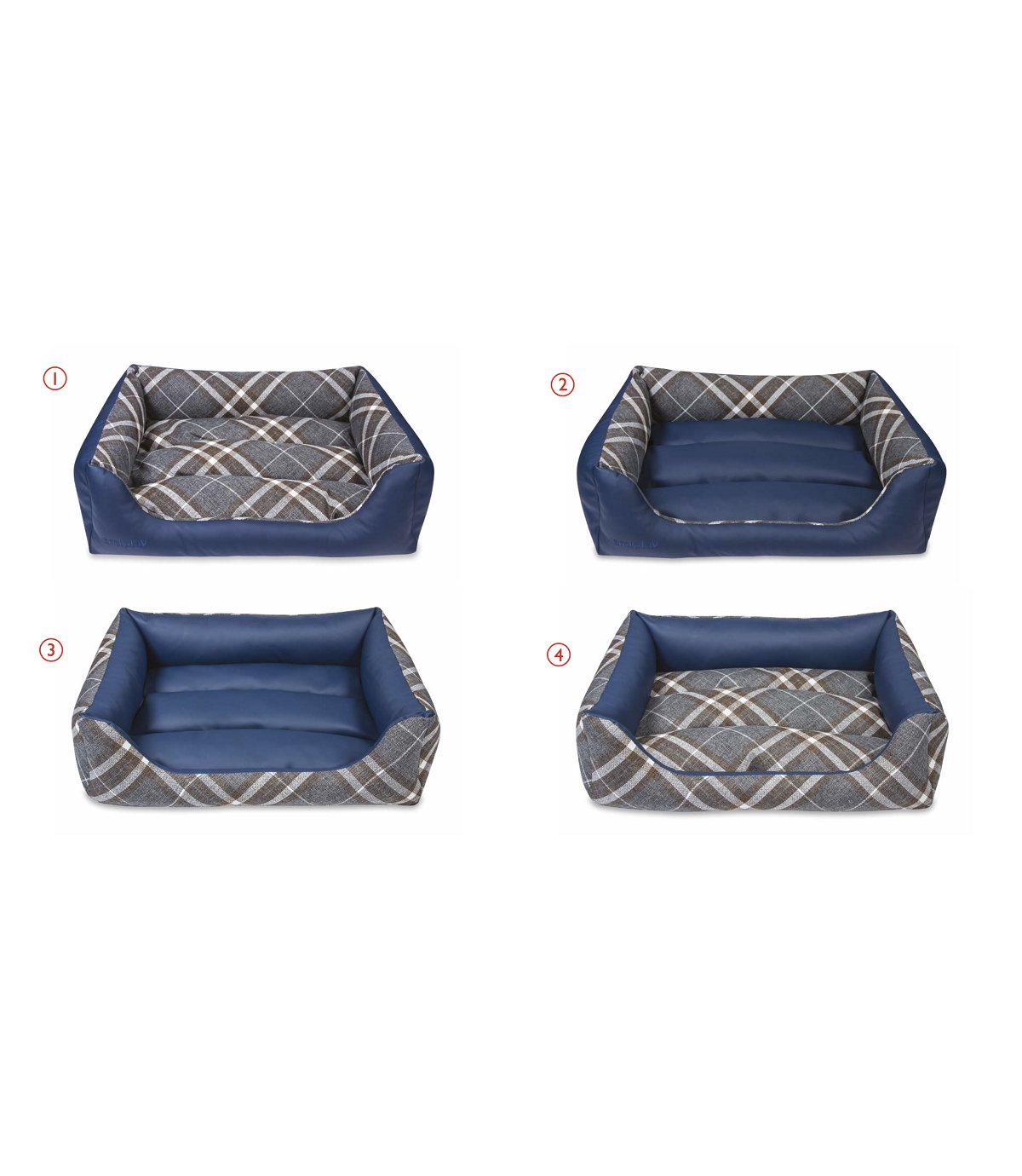 Legowisko Sofa ZipClean 4 in 1 Kent 78cm