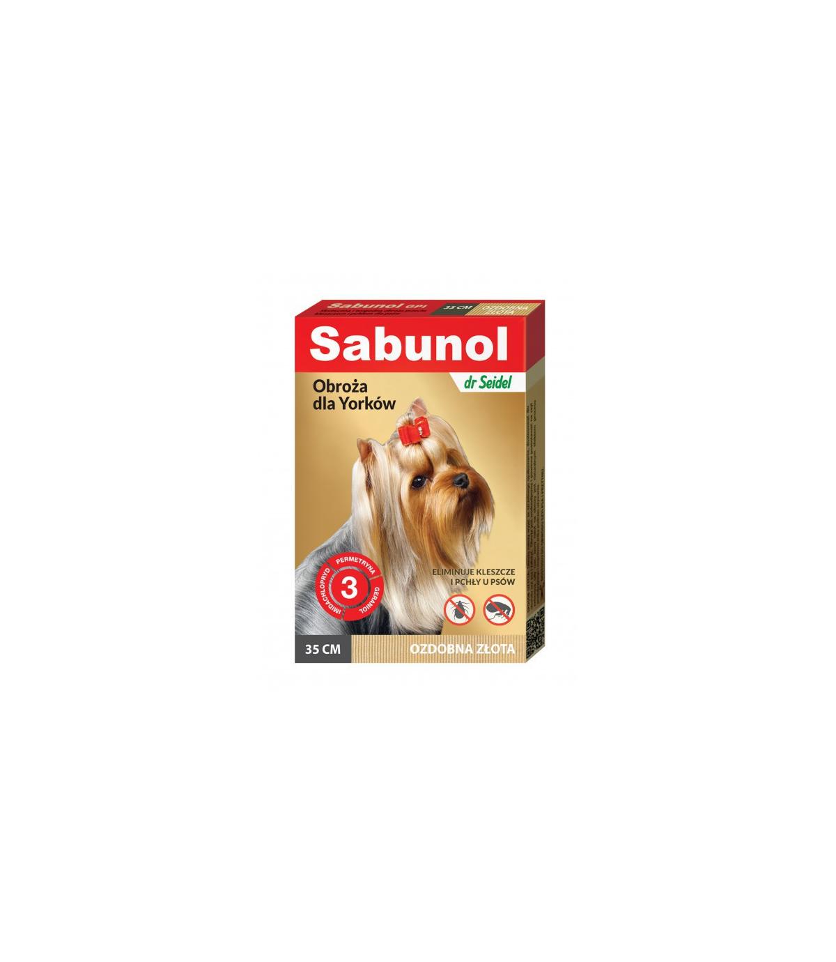 Obroża bójcza Sabunol ozdobna - 35cm