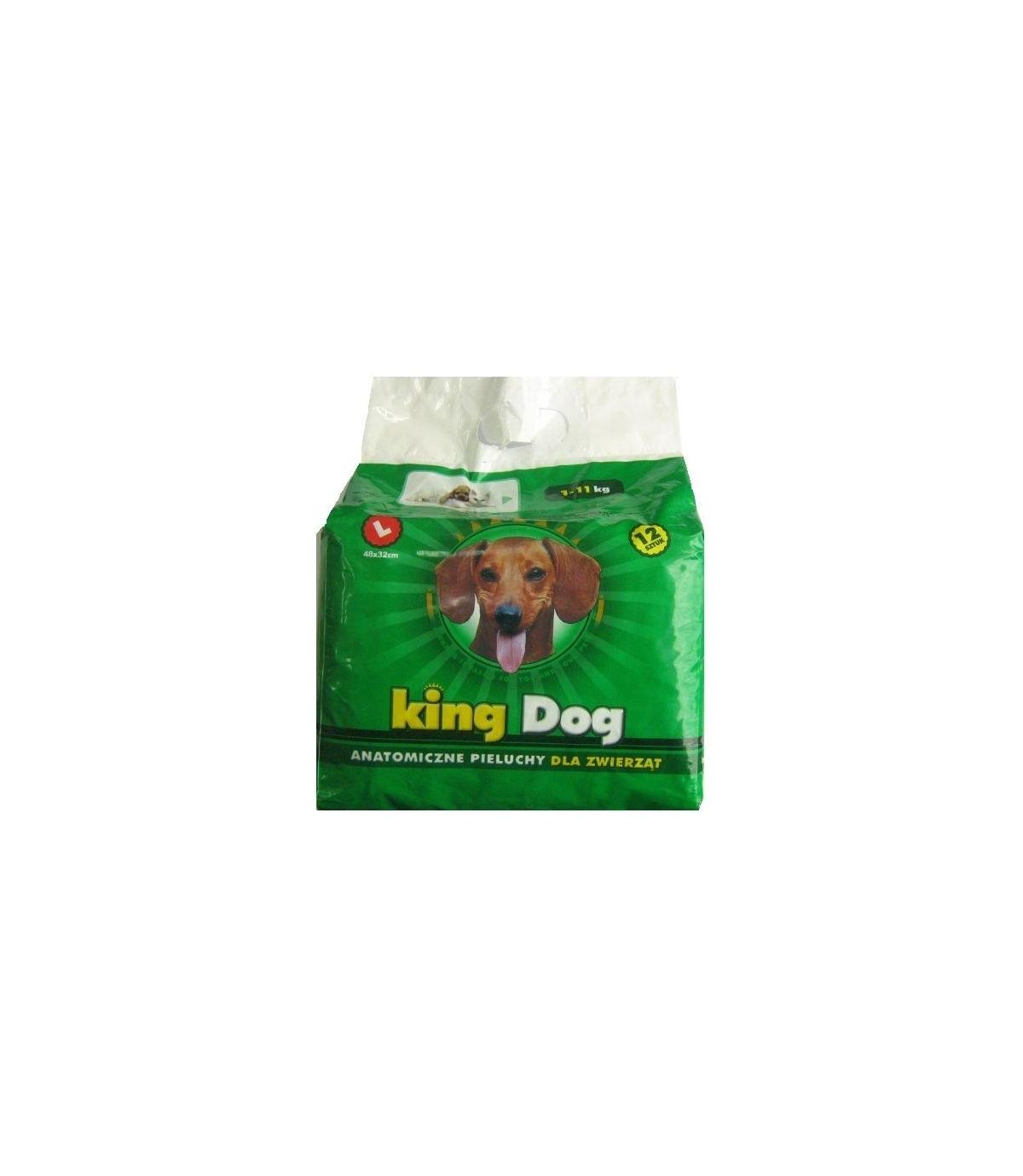 King Dog - Pieluchy dla psów - rozmiar XL