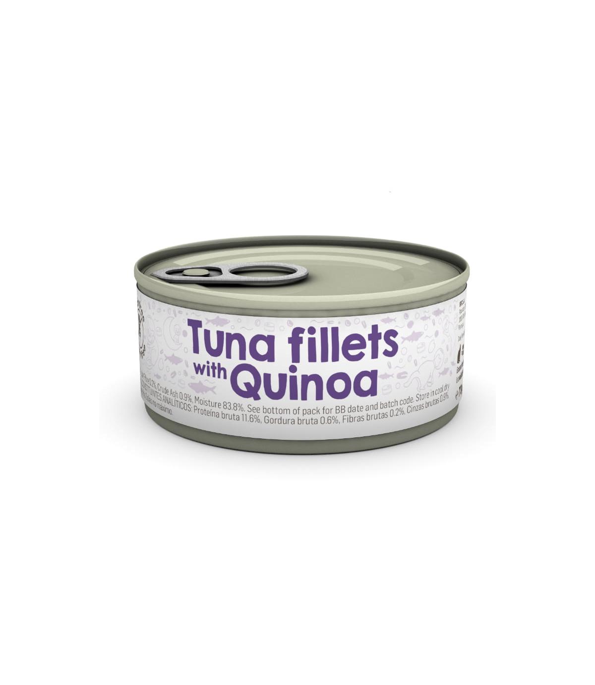 Naturea Tuna fillets with Quinoa 70g