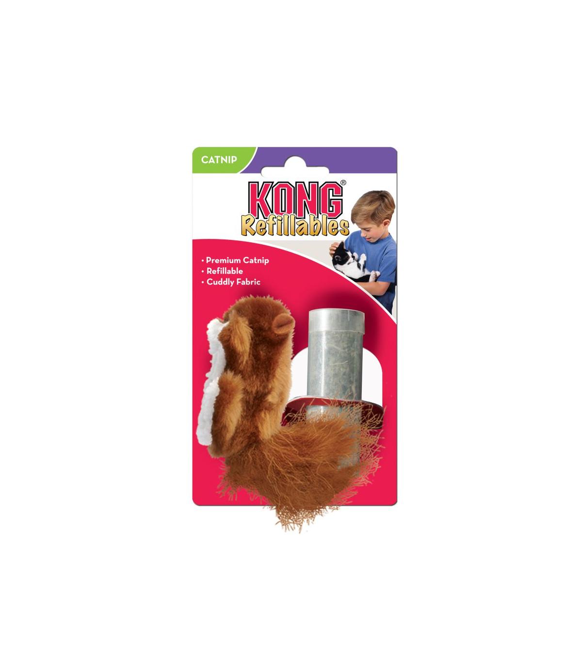 Refillables Squirrel Kong Cat