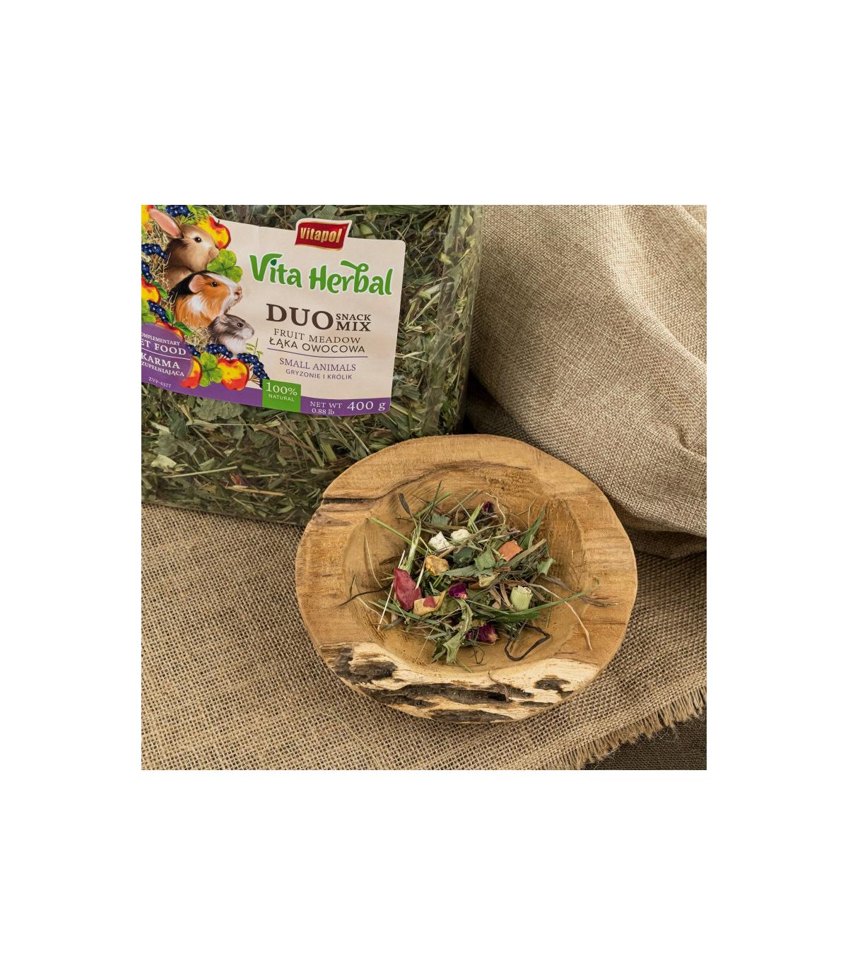Vita Herbal Duo Snack Łąka owocowa 400g