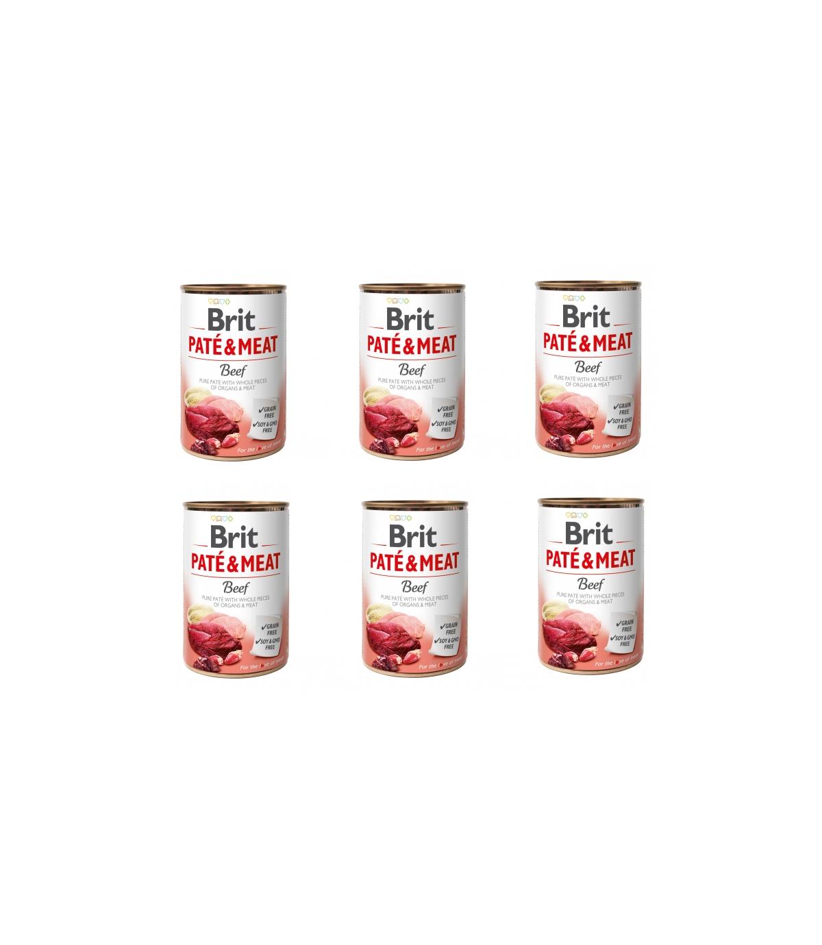 Brit Pate & Meat Beef 6x400g