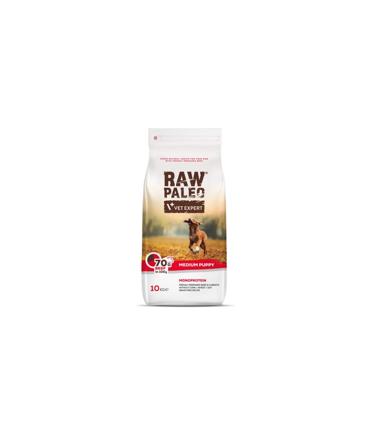 Raw Paleo Puppy Medium Beef 10kg