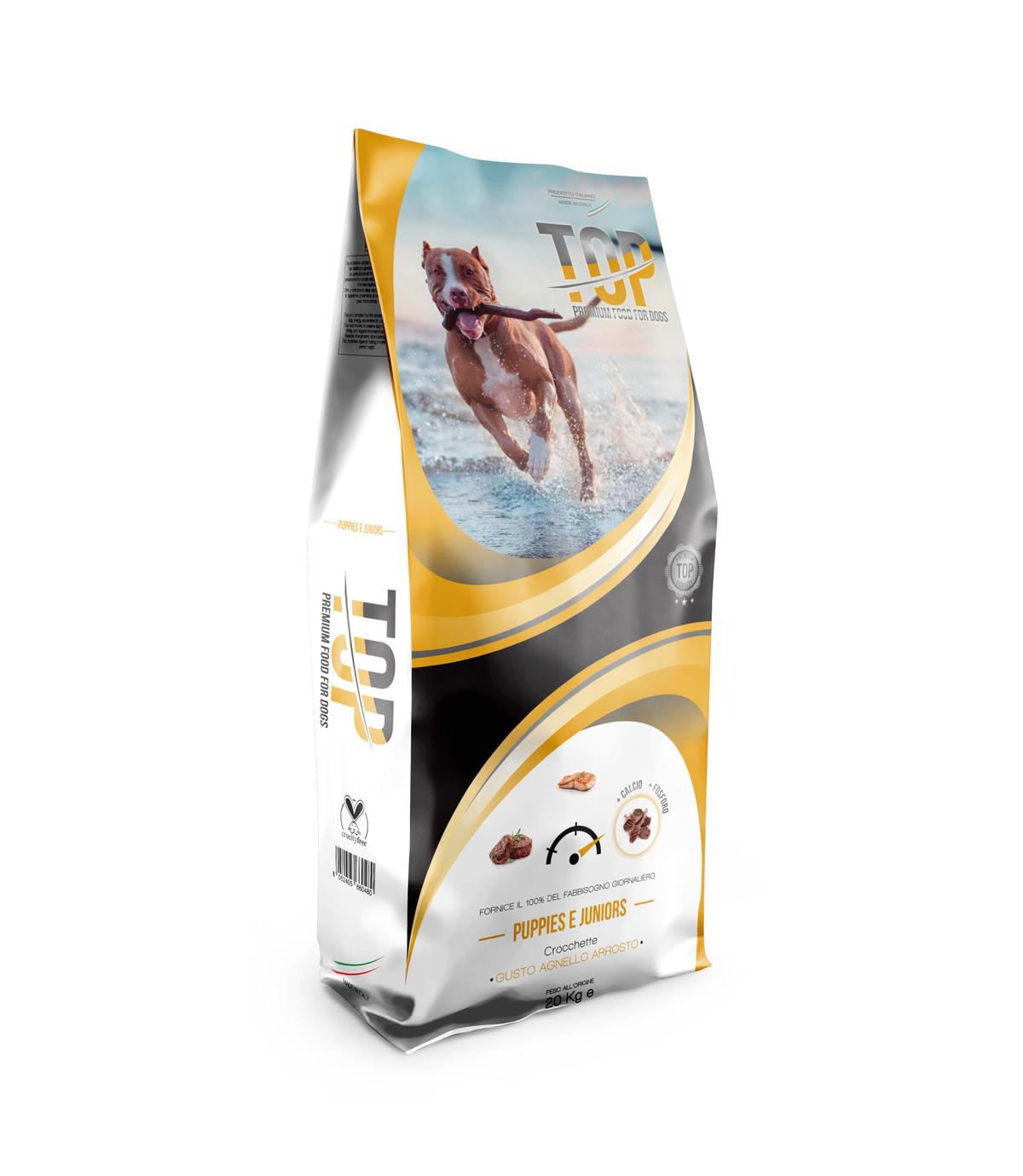 Top Premium z Jagnięciną dla Szczeniąt 20kg M/L