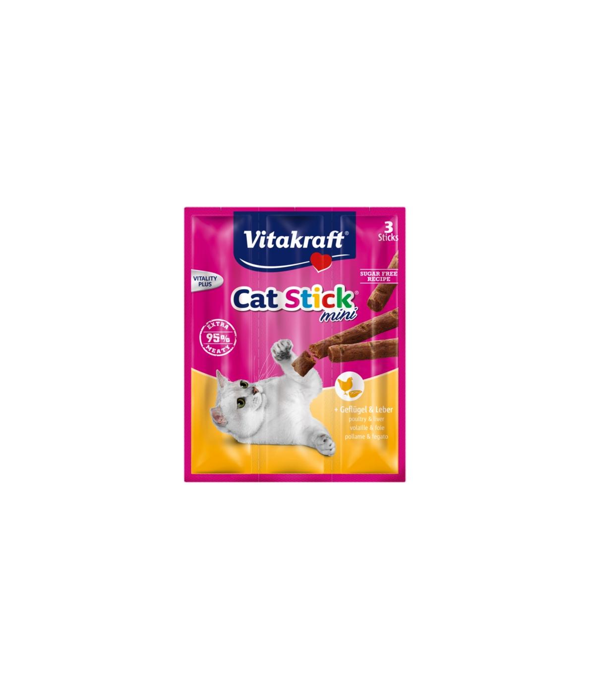 Vitakraft Cat-Stick Mini - kurczak z wątróbką