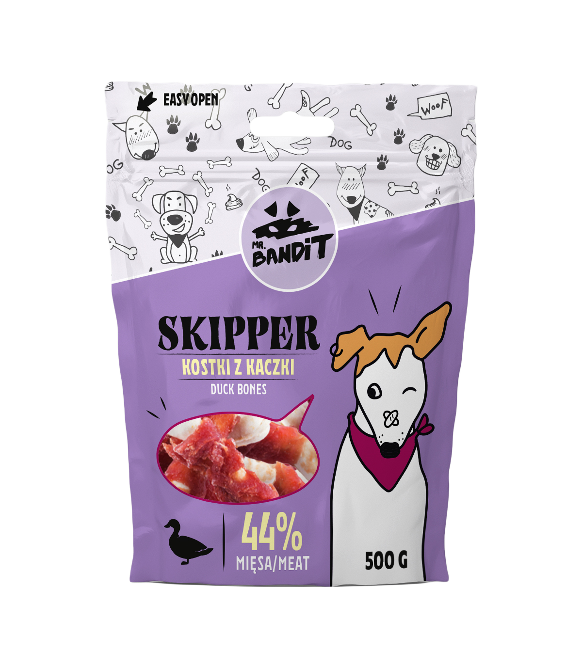 Mr. Bandit Skipper Kostki z kurczaka 500g