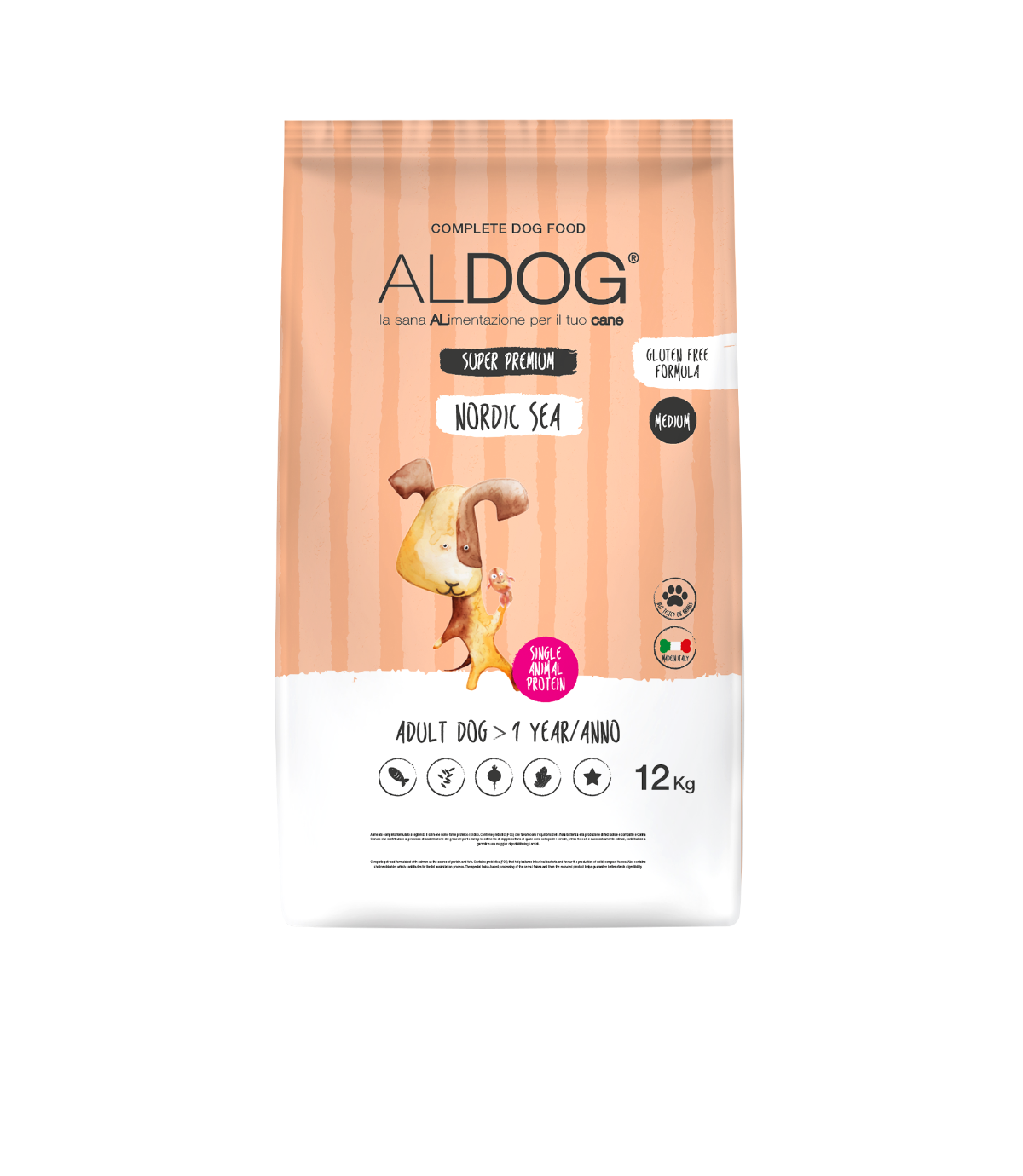 Aldog Medium Nordic Sea 12kg