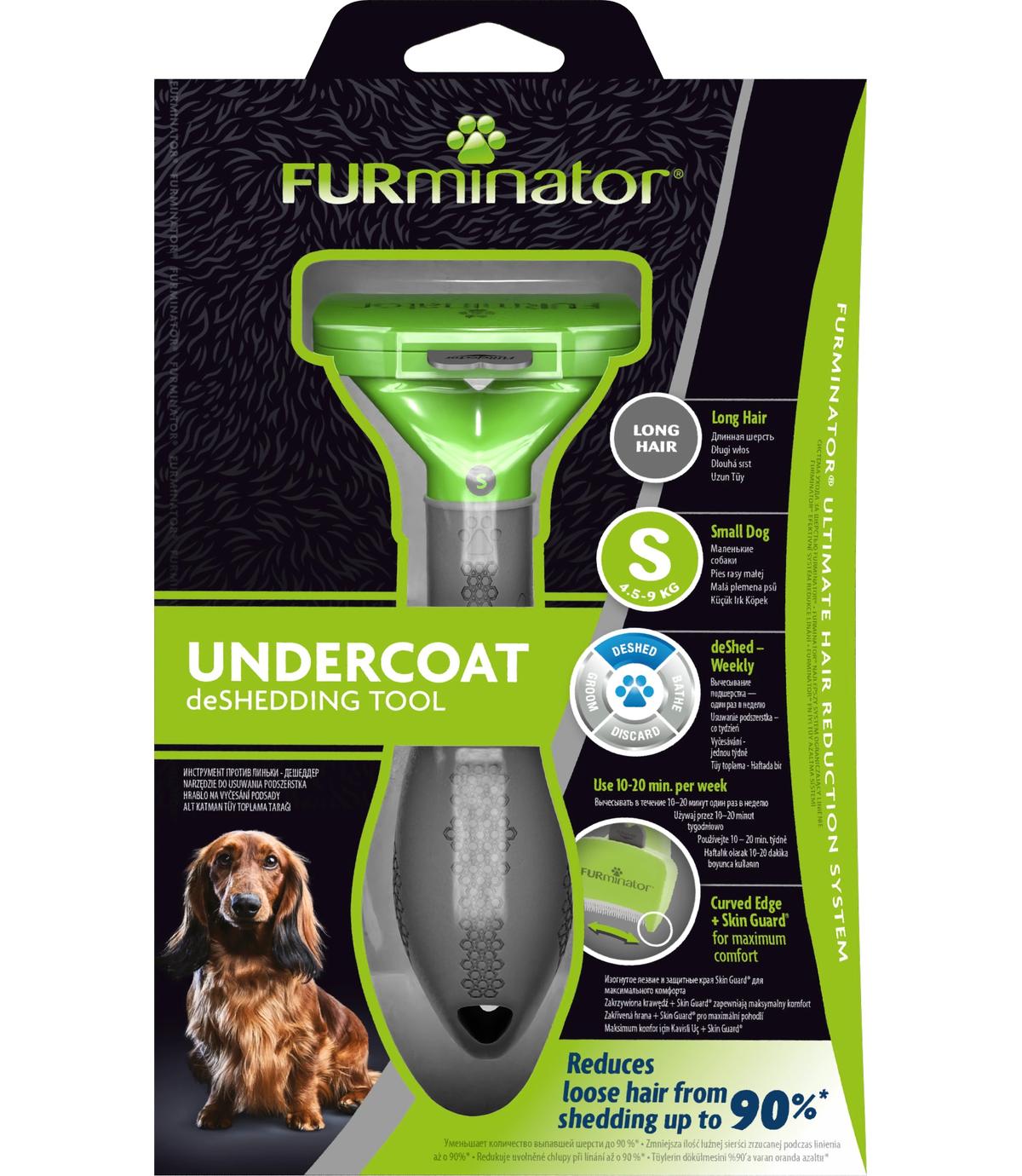 FURminator dla psów długowłosych S